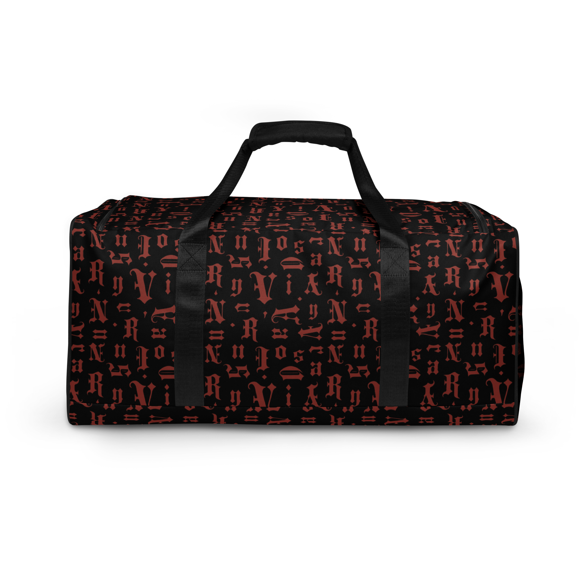 Red Monogram Duffle Bag