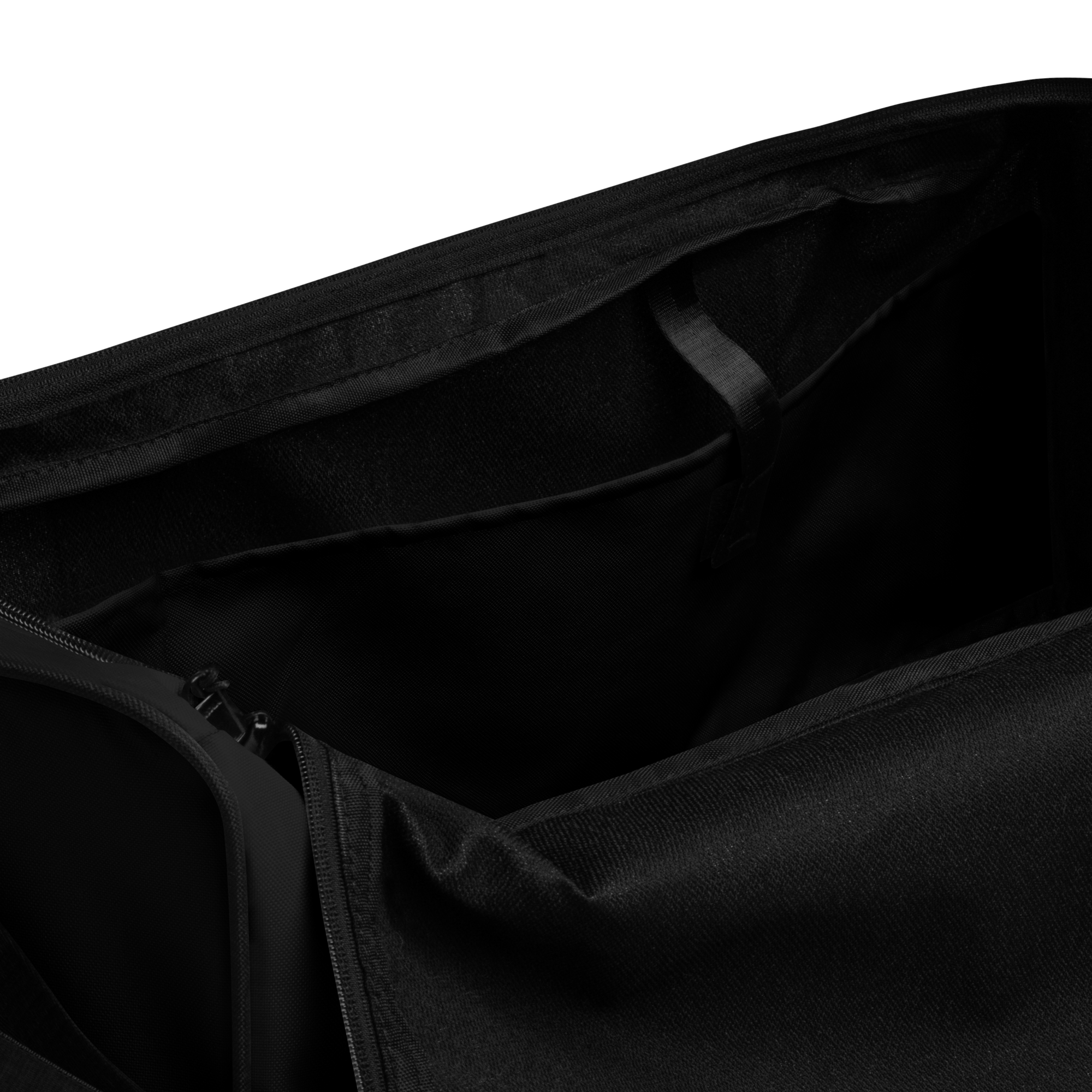 Black Signature Duffle Bag